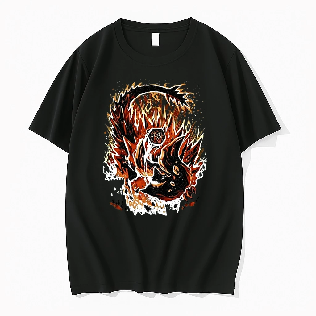 Tarrasque Dungeons And Dragons Natural 20 Dice Monster Tabletop Roleplay Game 0 Tshirts Sweater Hoodie