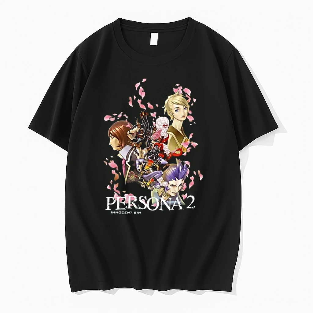 Tatsuya Suou Eikichi Mishina Lisa Silverman Maya Amano Persona 2 Innocent Sin 0 Tshirts Sweater Hoodie
