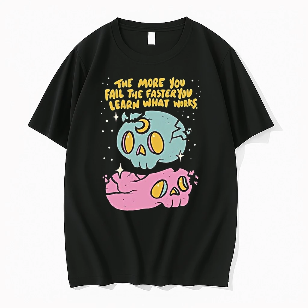 The More You Fail The Faster You Learn What Works 0 Tshirts Sweater Hoodie