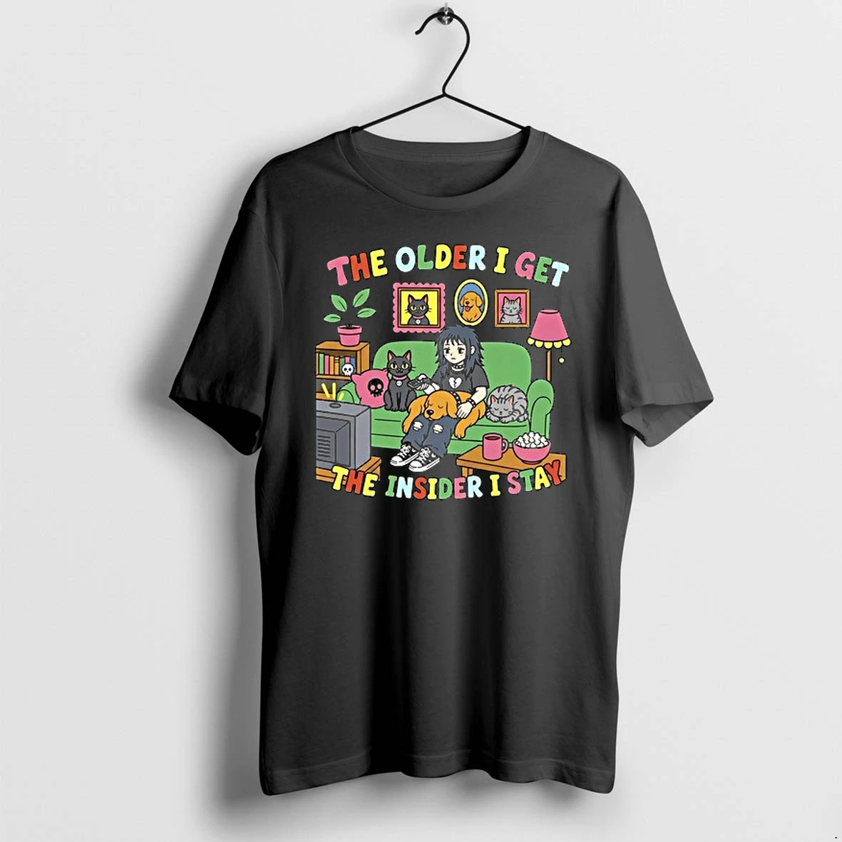 The Older I Get The Insider I Stay Introvert 0 Tshirts Sweater Hoodie