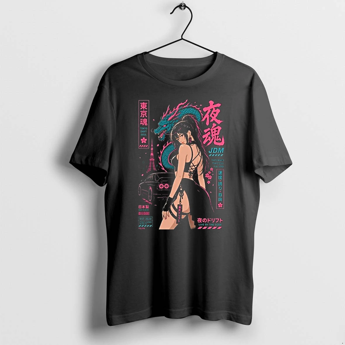 Tokyo Drift Soul Jdm Tokyo Nights Tokyo Soul Live By The Code 0 Tshirts Sweater Hoodie