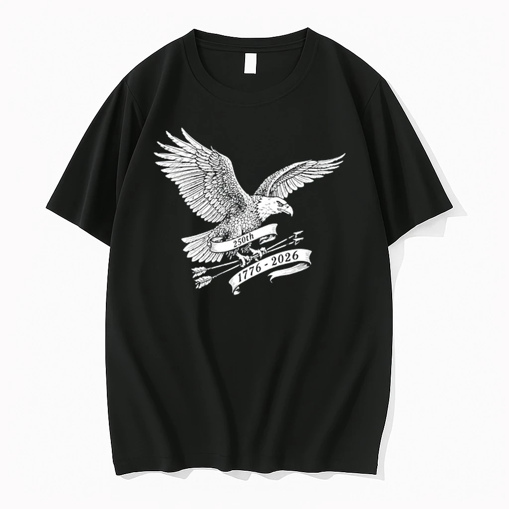 United States 250th Anniversary 1776 2026 American Bald Eagle Independence 0 Tshirts Sweater Hoodie