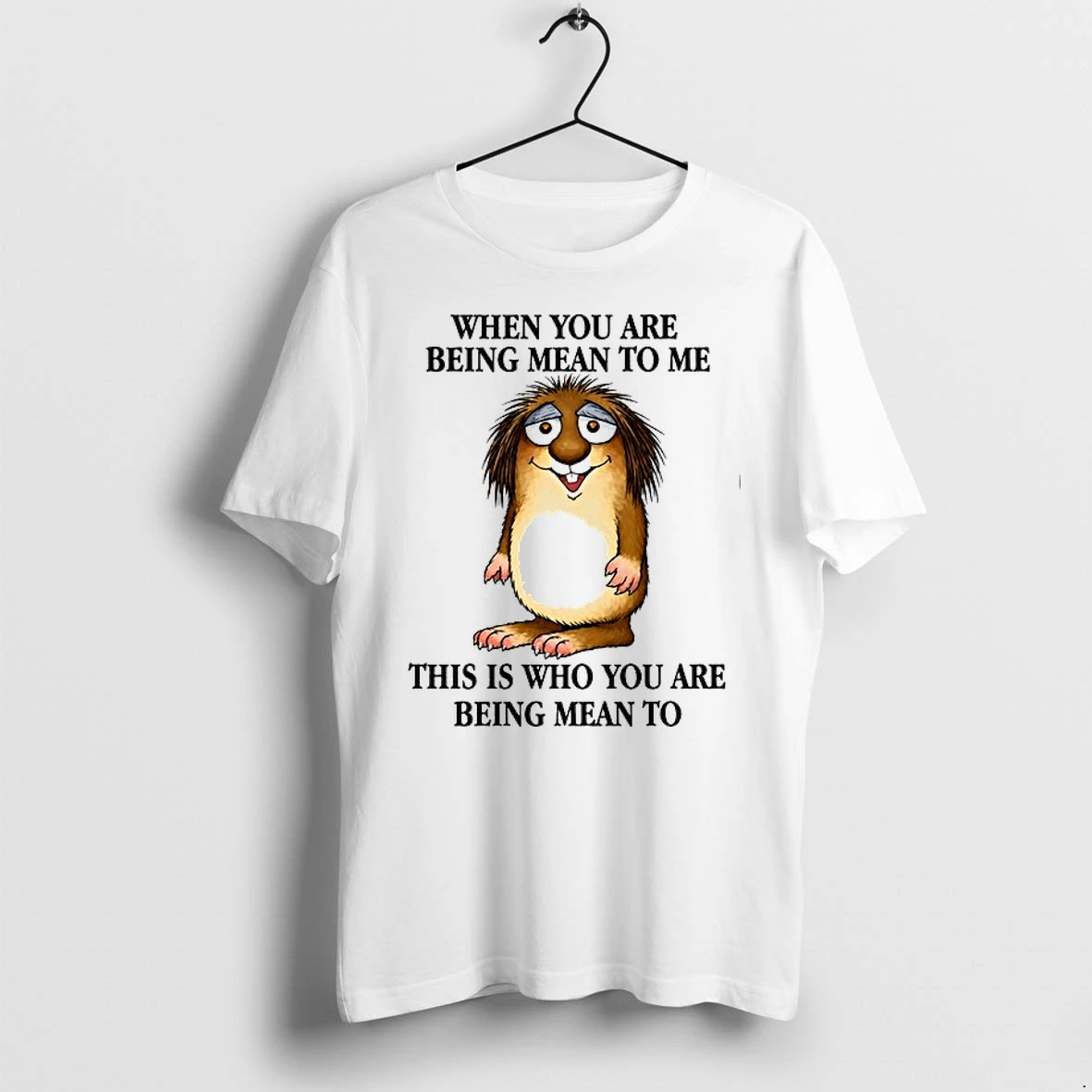 When You Are Being Mean To Me This Is Who You Are Being Mean 0 Tshirts Sweater Hoodie