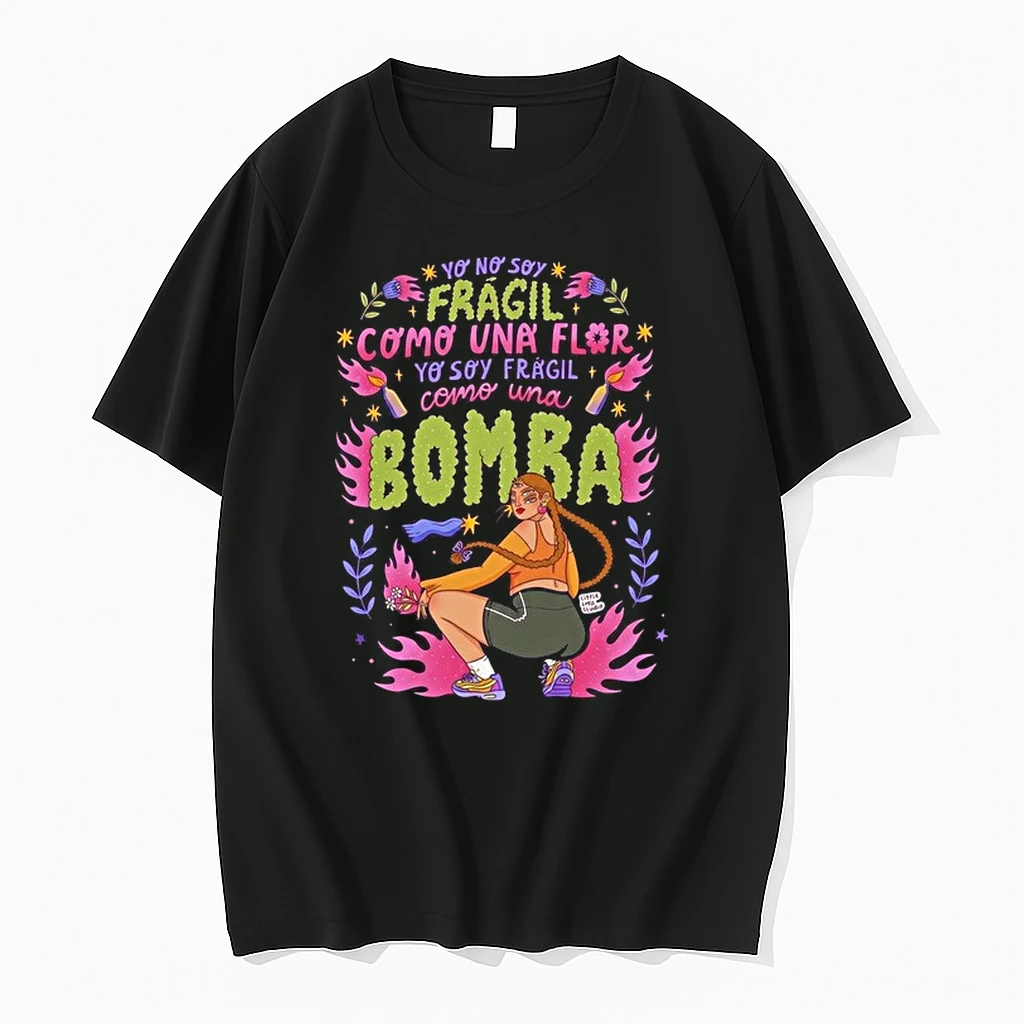 Yo No Soy Fragil Como Una Flor Yo Soy Fragil Como Una Bomba 0 Tshirts Sweater Hoodie