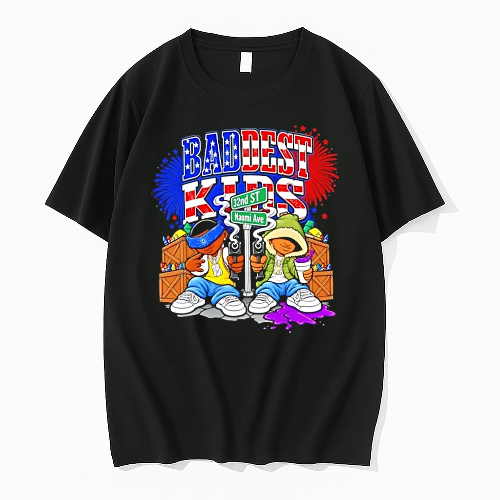 Adam22 Wearing Baddest Kids 32nd St Naomi Ave Tshirts Sweater Hoodie