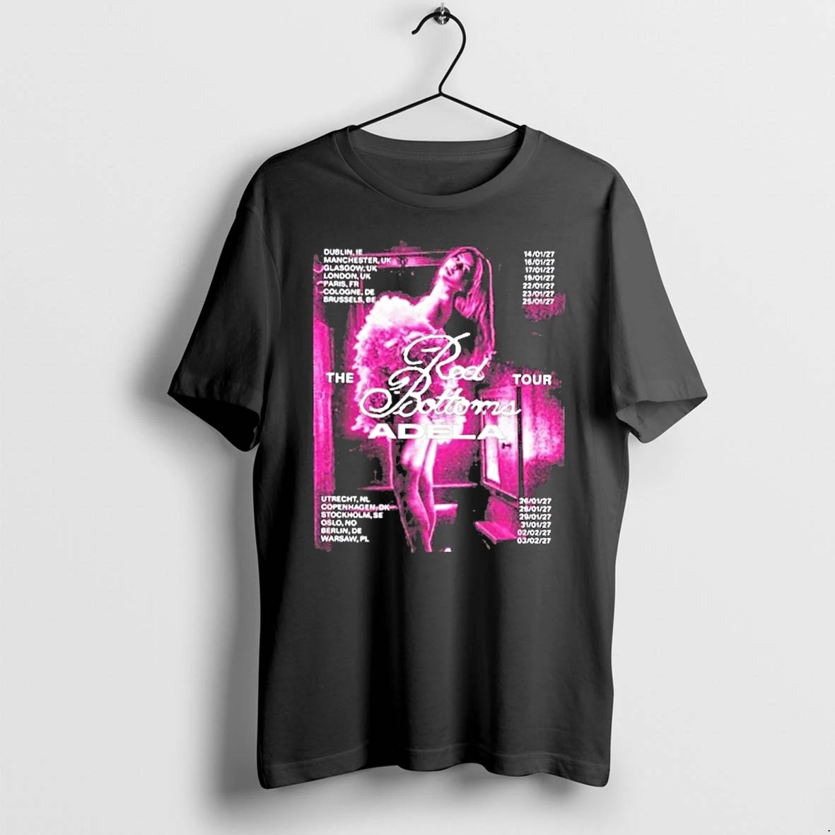 Adela Jergova Red Bottoms Europe Tour 2026 Tshirts Sweater Hoodie