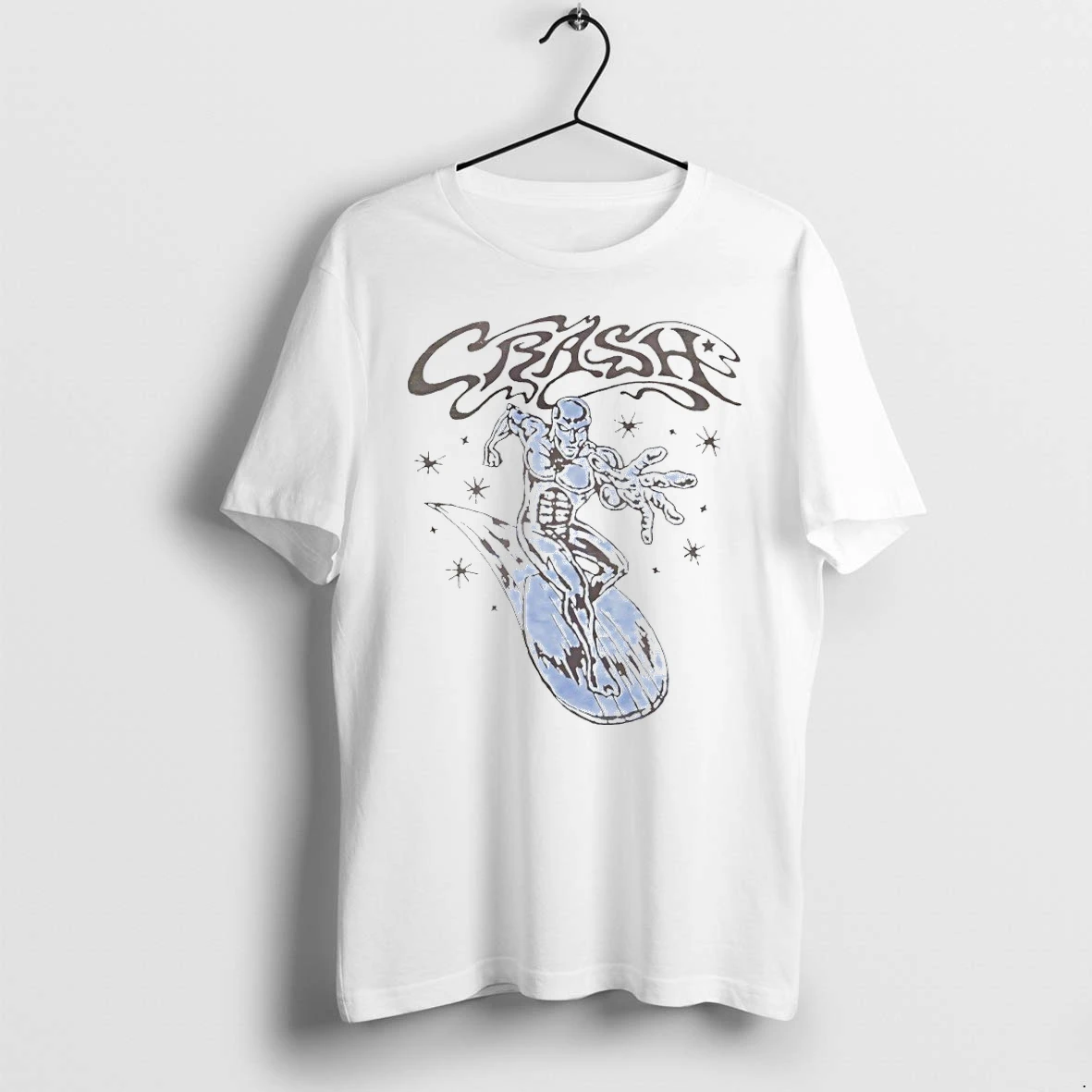 Crash Silver Surfer Marvel Comic Book Tshirts Sweater Hoodie