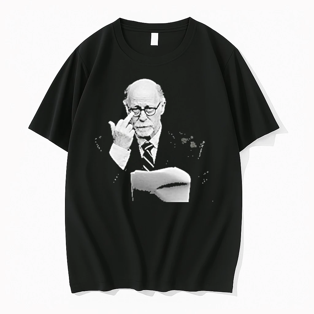 Dr Donald Condie Middle Finger Courtroom Lawyer Portrait Tshirts Sweater Hoodie