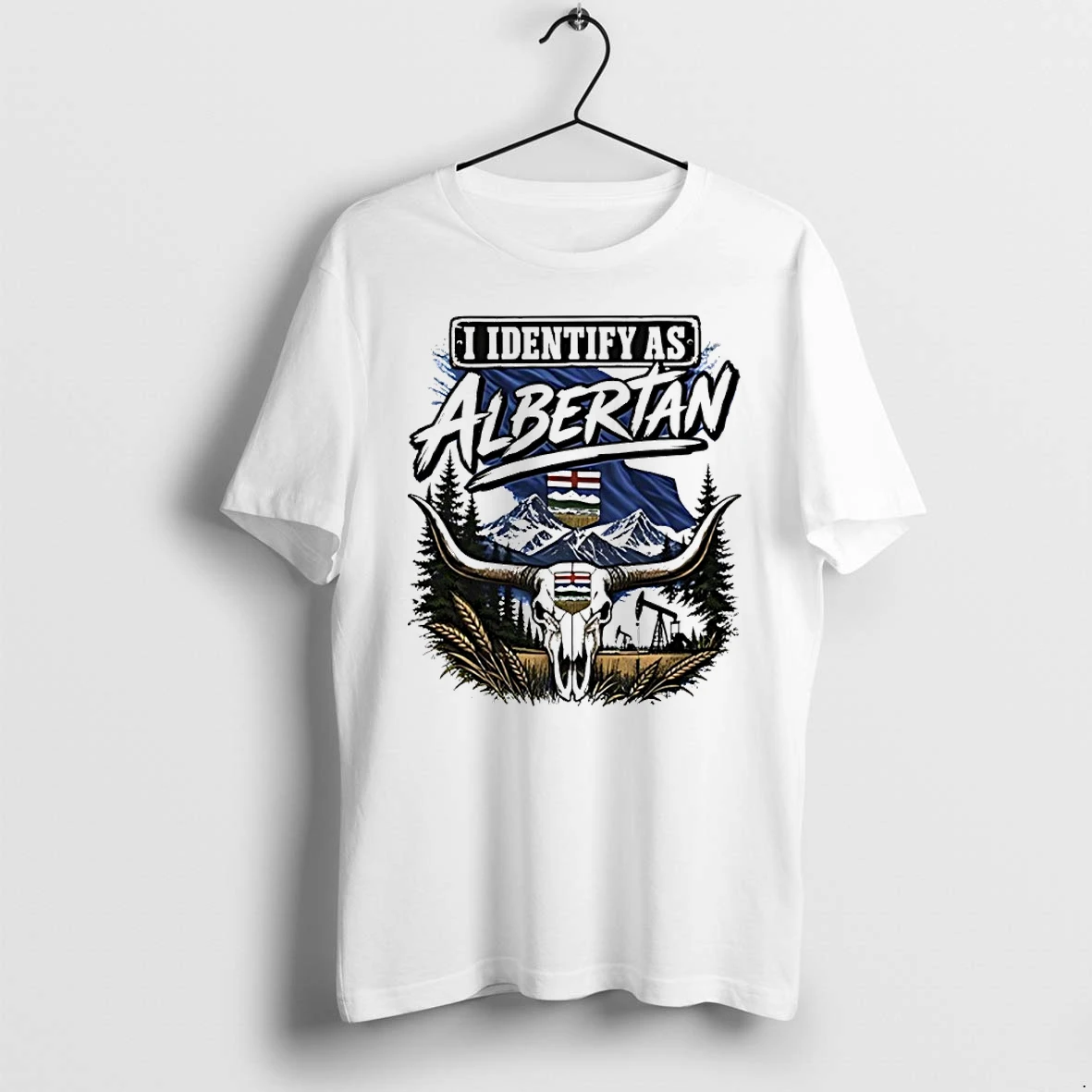 I Identify As Albertan Alberta Canada Tshirts Sweater Hoodie