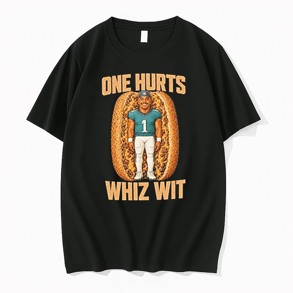 Jalen Hurts Cheesesteak One Hurts Whiz Wit Tshirts Sweater Hoodie
