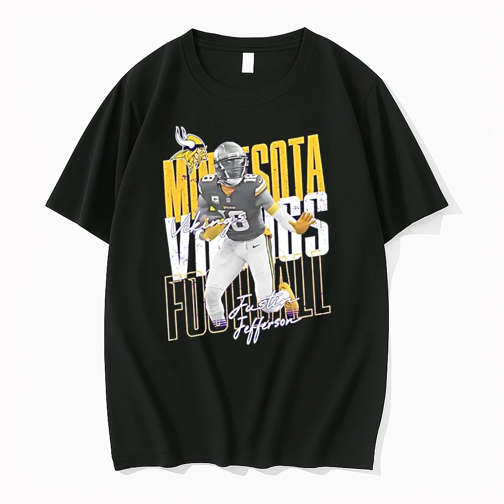 Justin Jefferson Minnesota Vikings Legendary Player Signature Tshirts Sweater Hoodie
