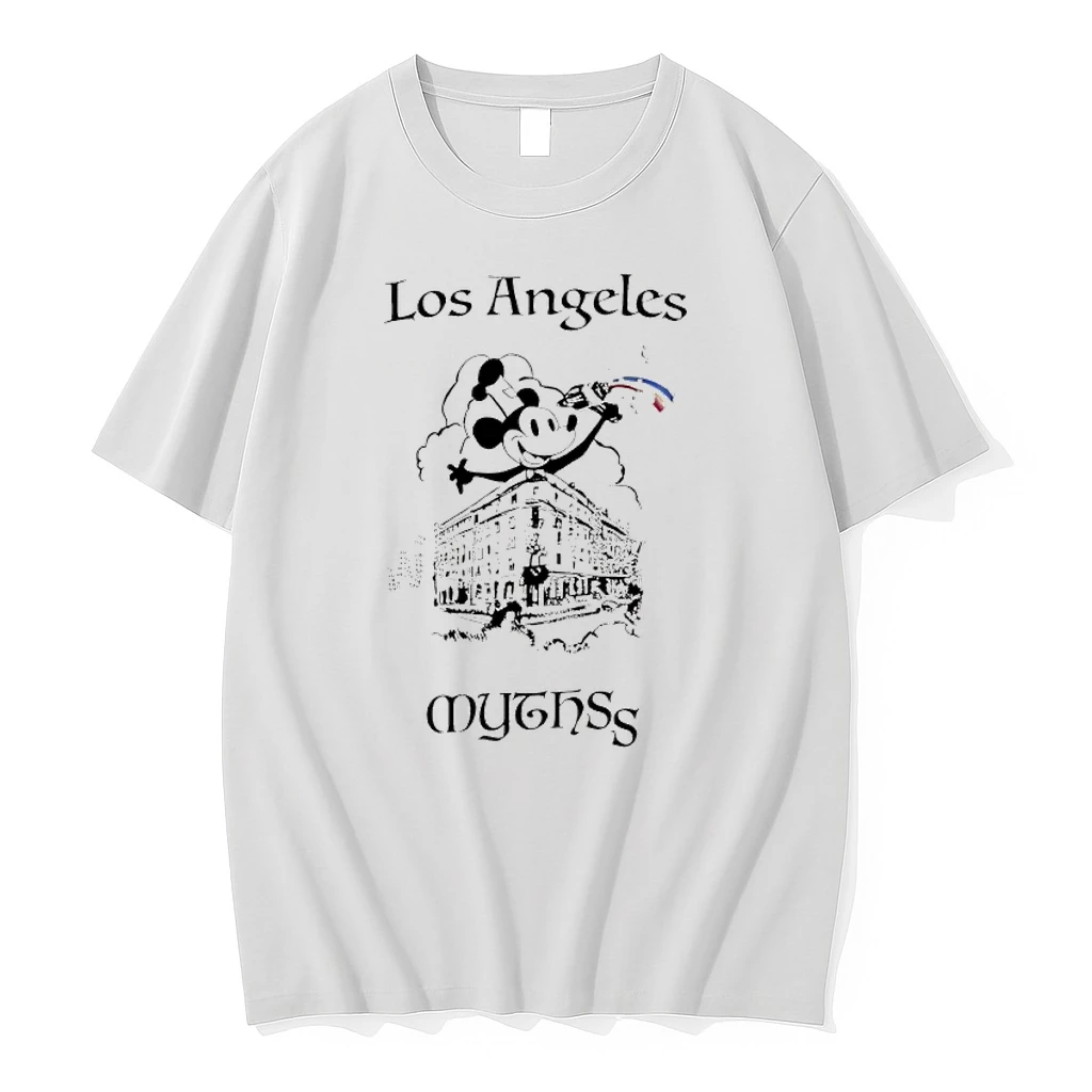 Namjoon Rm Paly Hollywood Wearing Mickey Mouse Los Angeles Mythss Tshirts Sweater Hoodie