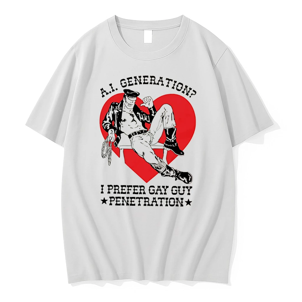 Officials Ai Generation I Prefer Gay Guy Penetration Tee T Shirt Sweater Hoodie