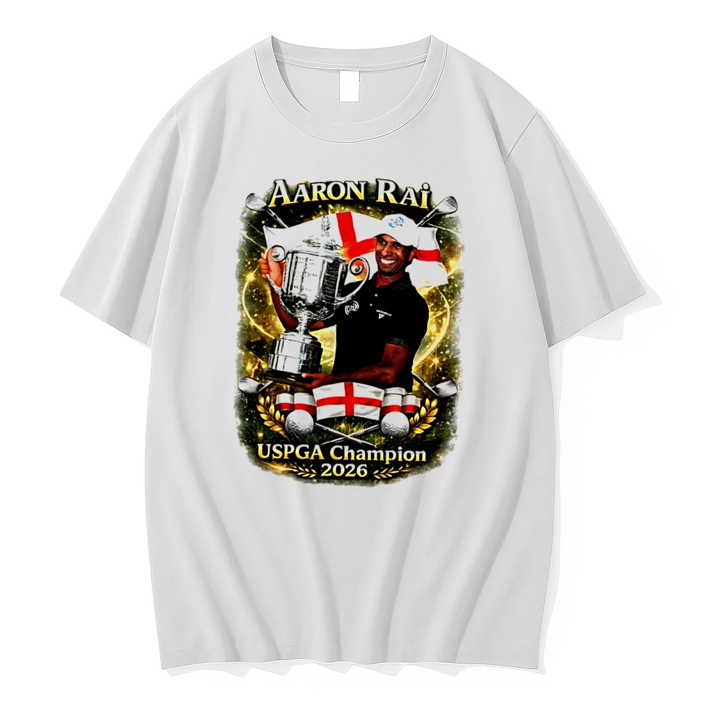 Officials Aaron Rai Uspga Champion 2026 Tee T Shirt Sweater Hoodie