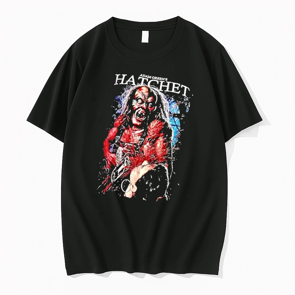 Officials Adam Green Hatchet Deformed Monster Belt Sander Blood Spray Mens T Shirt Sweater Hoodie