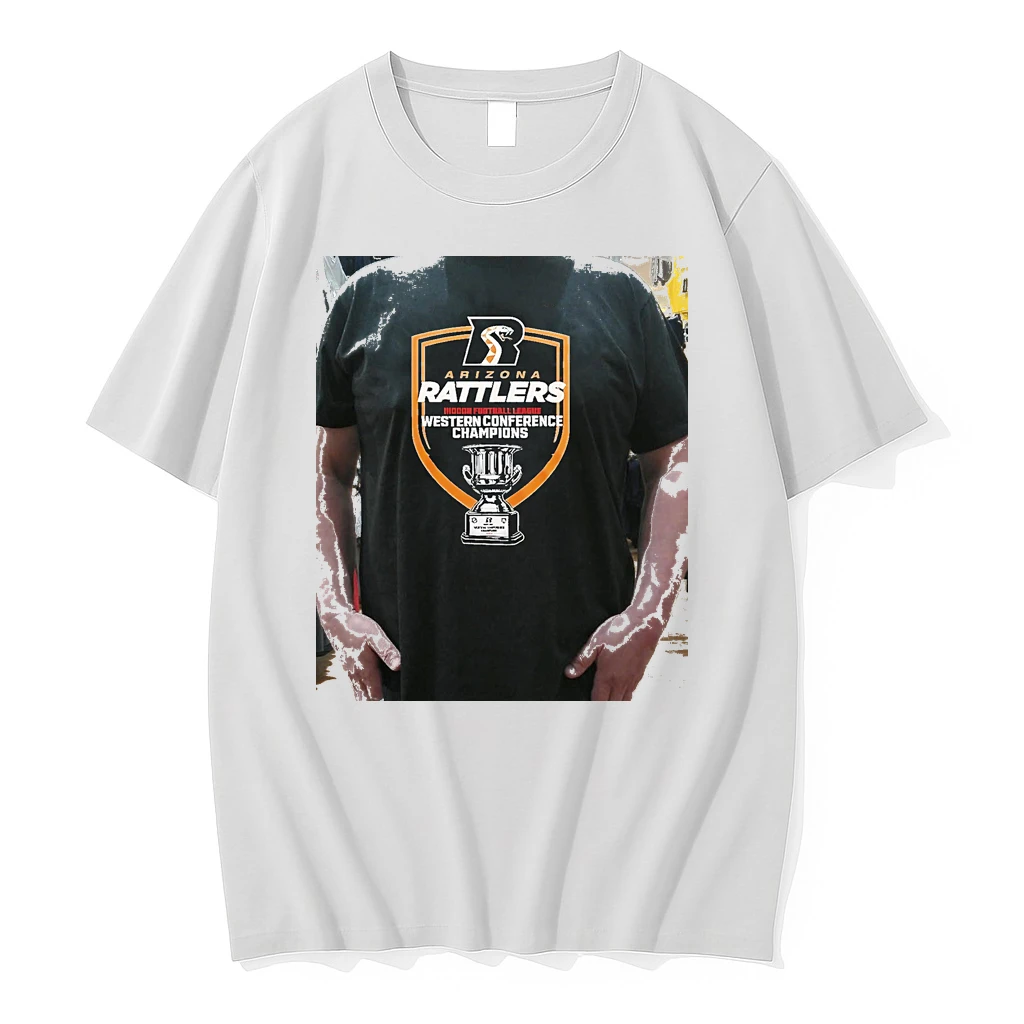 Officials Arizona Rattlers Ifl 2026 Western Conference Champions Trophy Graphic Premium T Shirt Sweatshirt Hoodie