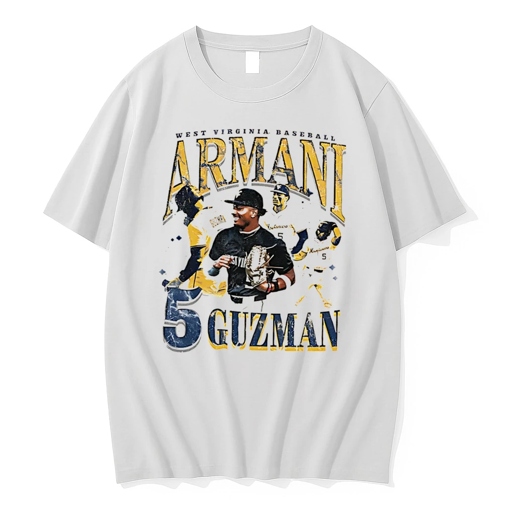 Officials Armani Guzman West Virginia Mountaineers Vintage Tee T Shirt Sweater Hoodie