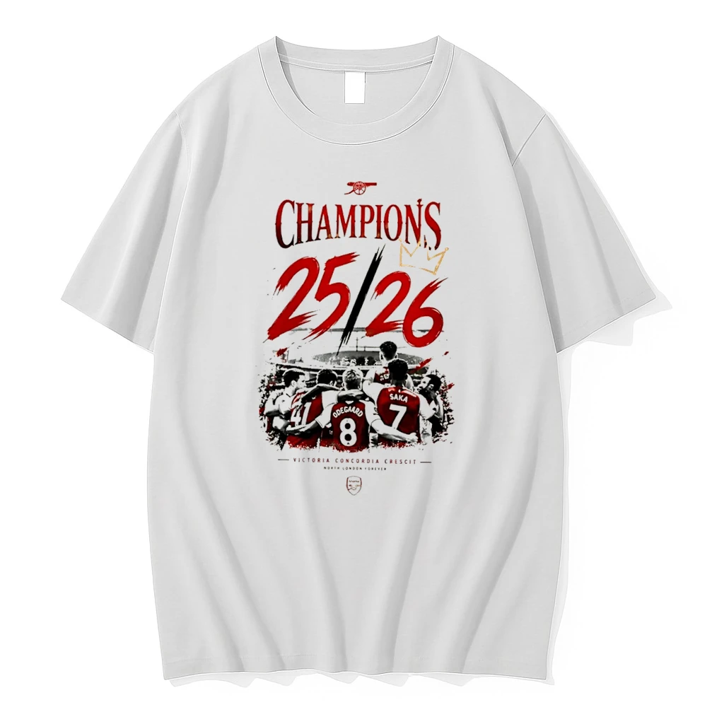 Officials Arsenal 2026 Premier League Champions North London Forever Tee T Shirt Sweater Hoodie