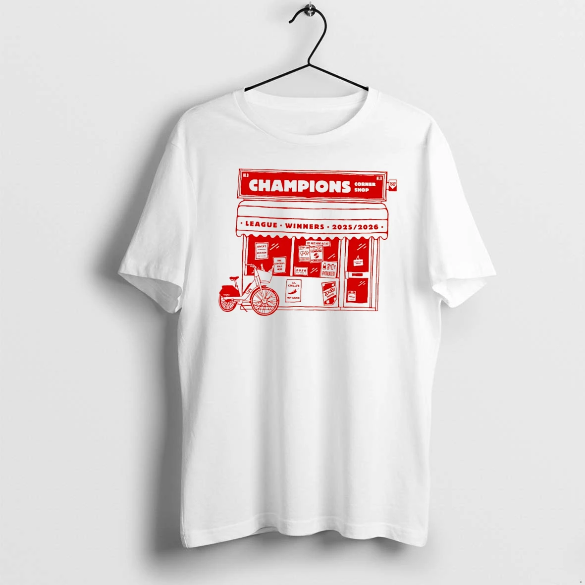 Officials Arsenal Afc Champions Corner Shop 2026 Tee T Shirt Sweater Hoodie