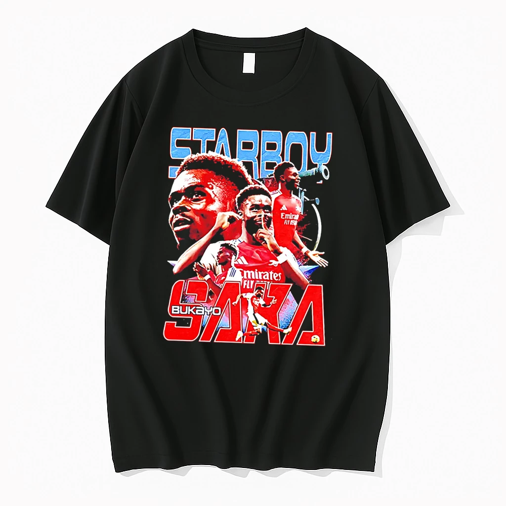 Officials Arsenal Bukayo Saka 2026 Premier League Champions Graphic Tee T Shirt Sweater Hoodie
