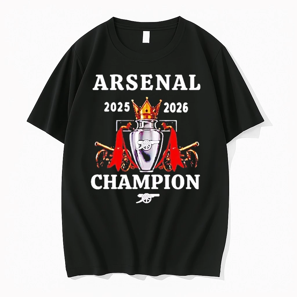 Officials Arsenal Crowned Champions 2025 2026 T Shirt Sweater Hoodie