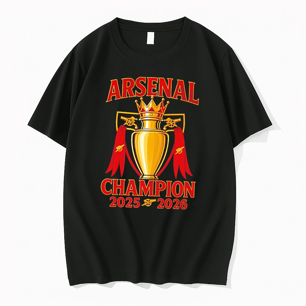 Officials Arsenal Fc 2025 2026 Premier League Champions Trophy Tee T Shirt Sweater Hoodie