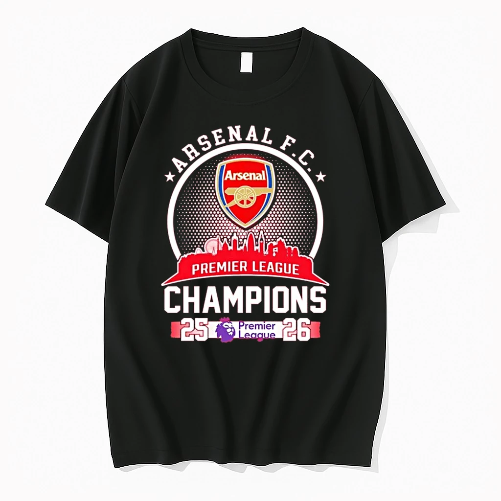 Officials Arsenal Fc Premier League Champions 25 26 T Shirt Sweater Hoodie
