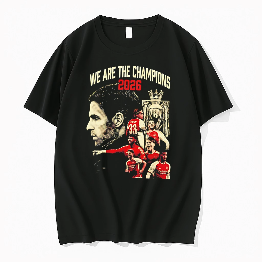 Officials Arsenal Fc Premier League Champions We Are The Champions 2026 Tee T Shirt Sweater Hoodie