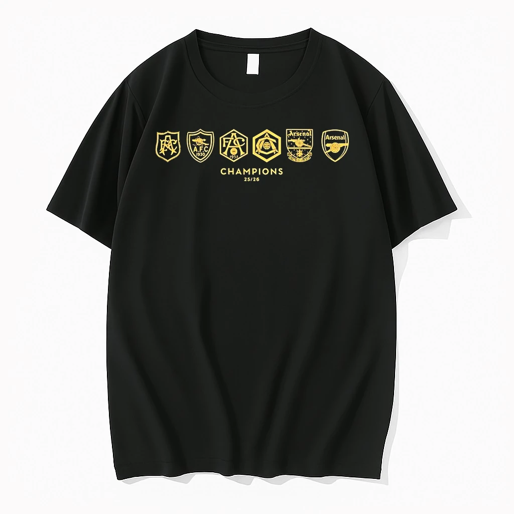Officials Arsenal Where We Belong 25 26 Badges T Shirt Sweater Hoodie