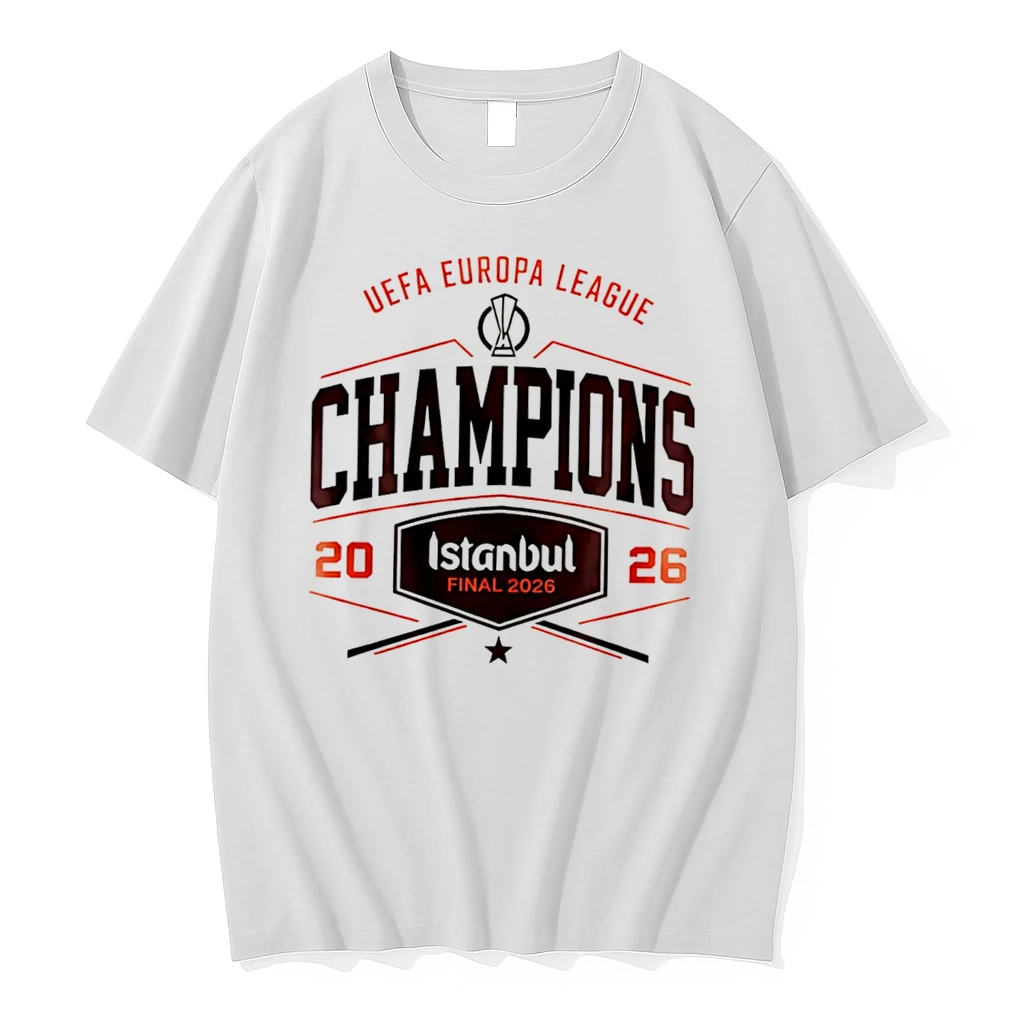 Officials Aston Villa Uefa Europa League Champions 2026 Logo Tee T Shirt Sweater Hoodie