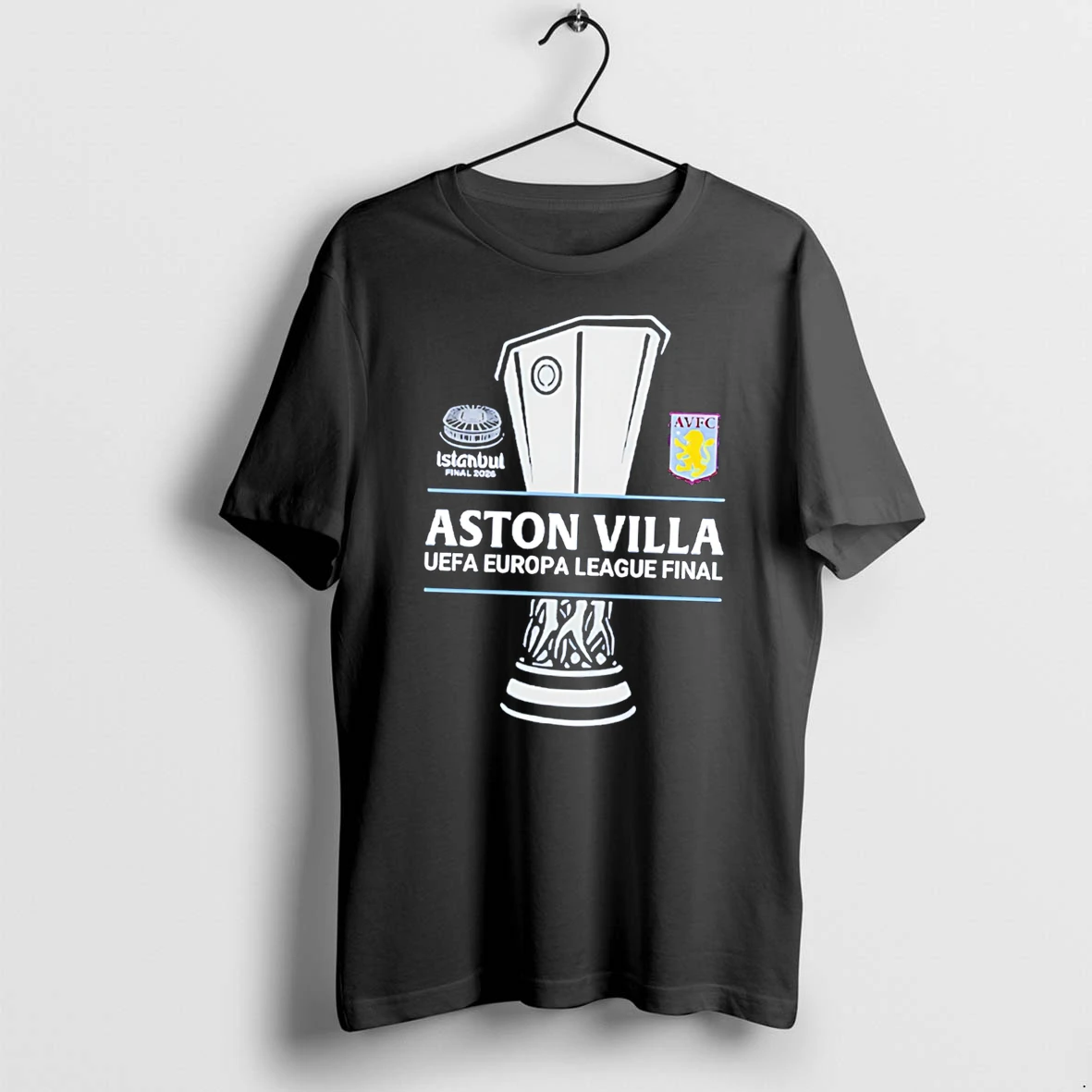 Officials Aston Villa Uefa Europa League Final Istanbul 2026 Tee T Shirt Sweater Hoodie