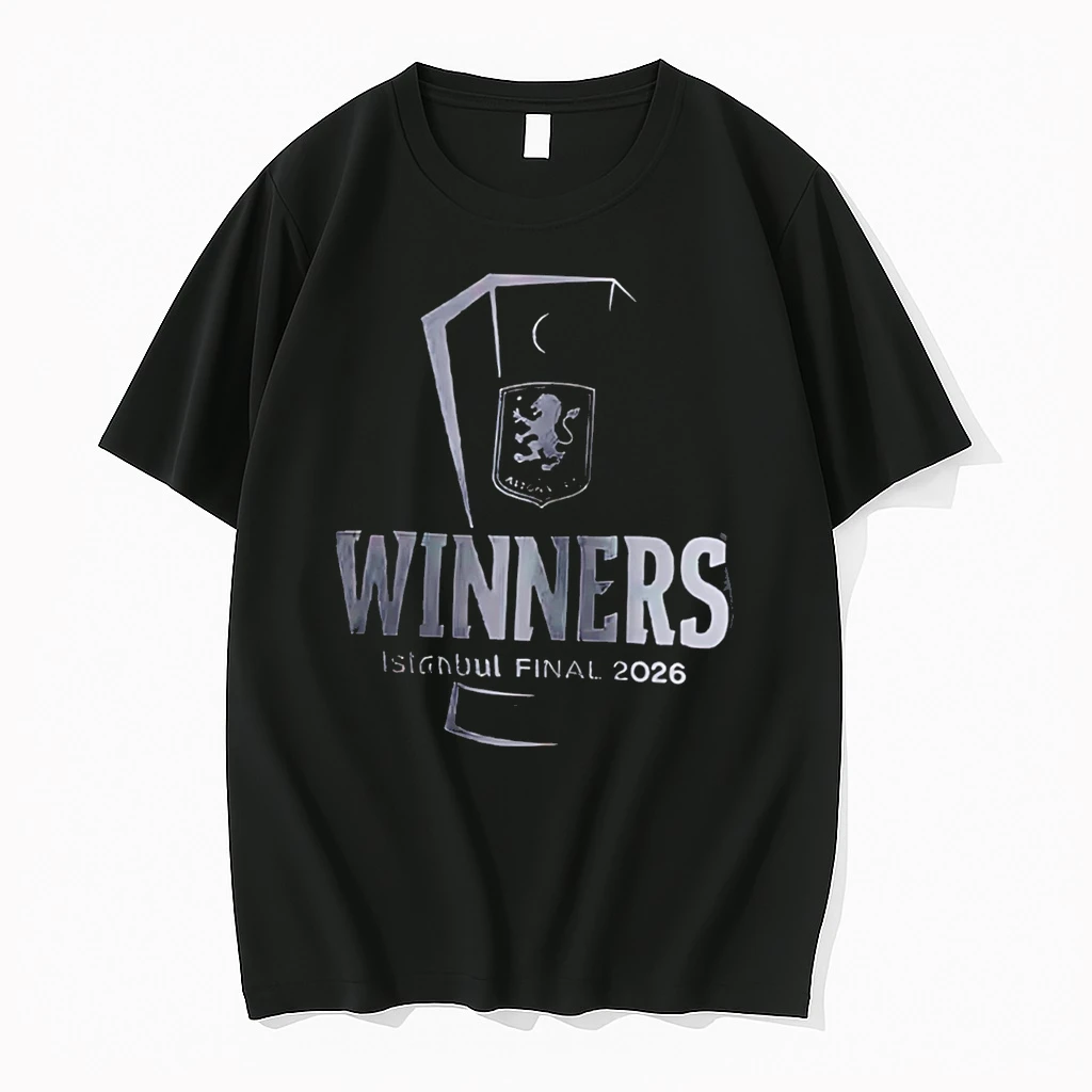 Officials Aston Villa Uefa Europa League Istanbul Final 2026 Trophy Winners Tee T Shirt Sweater Hoodie