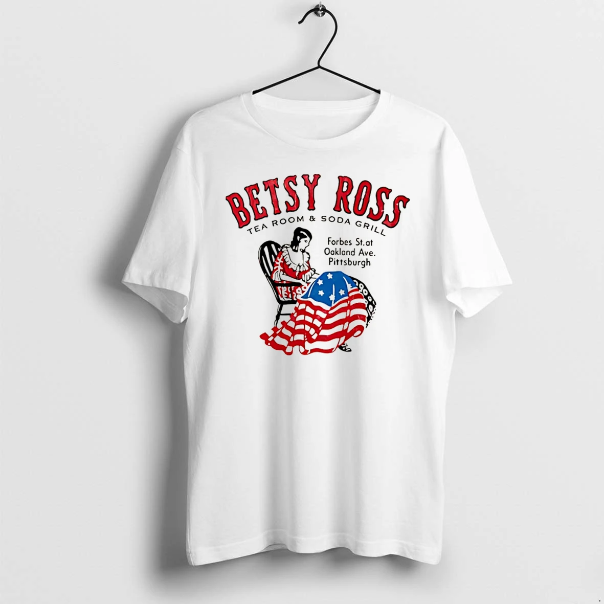 Officials Betsy Ross Tea Room And Soda Grill Pittsburgh Tee T Shirt Sweater Hoodie