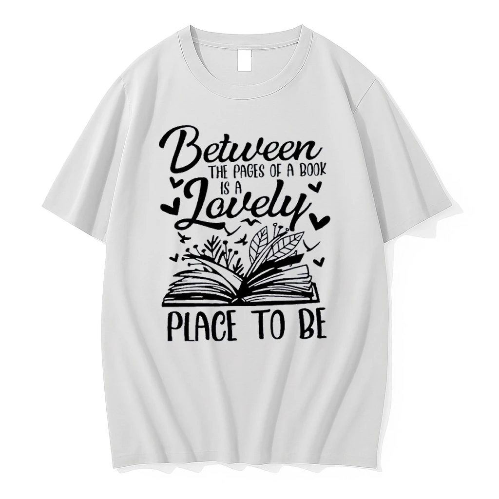 Officials Between The Page Of A Book Is A Lovely Place To Be Front T Shirt Sweater Hoodie