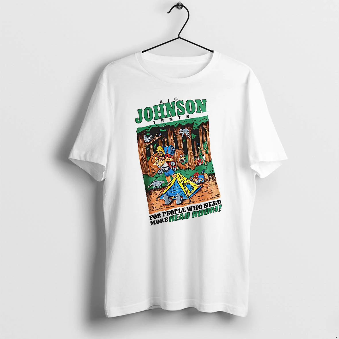 Officials Big Johnson Tents For People Who Need More Head Room T Shirt Sweater Hoodie