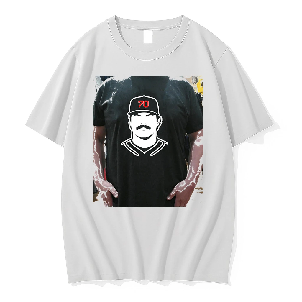Officials Boston Red Sox Stache Number 70 Player Baseball Premium T Shirt Sweatshirt Hoodie