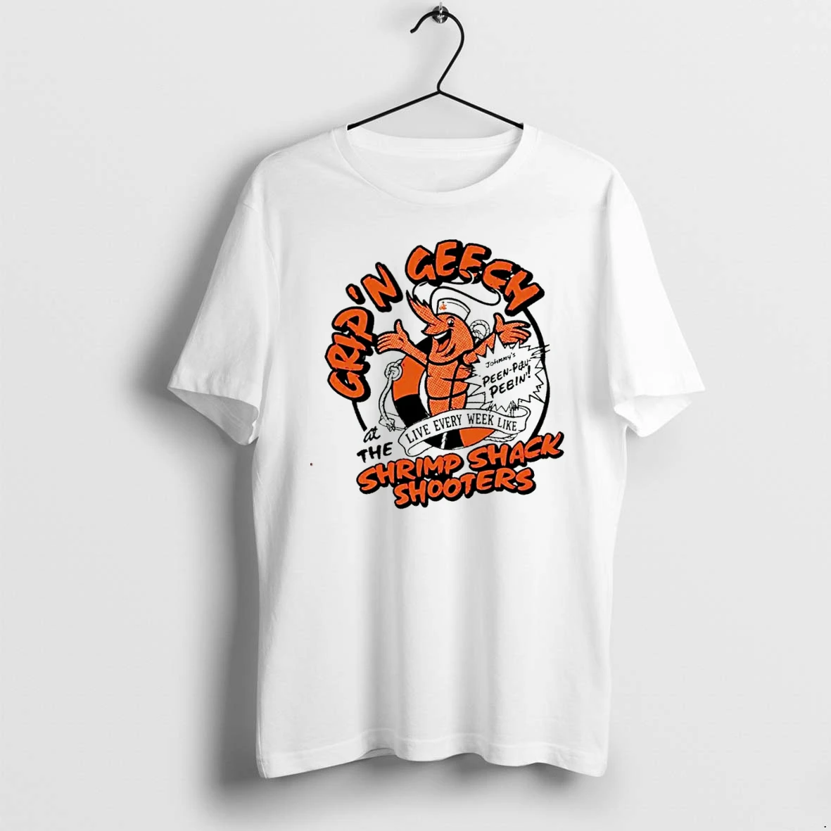 Officials Brandon Walker Capn Geech And The Shrimp Shack Shooters Premium T Shirt Sweatshirt Hoodie
