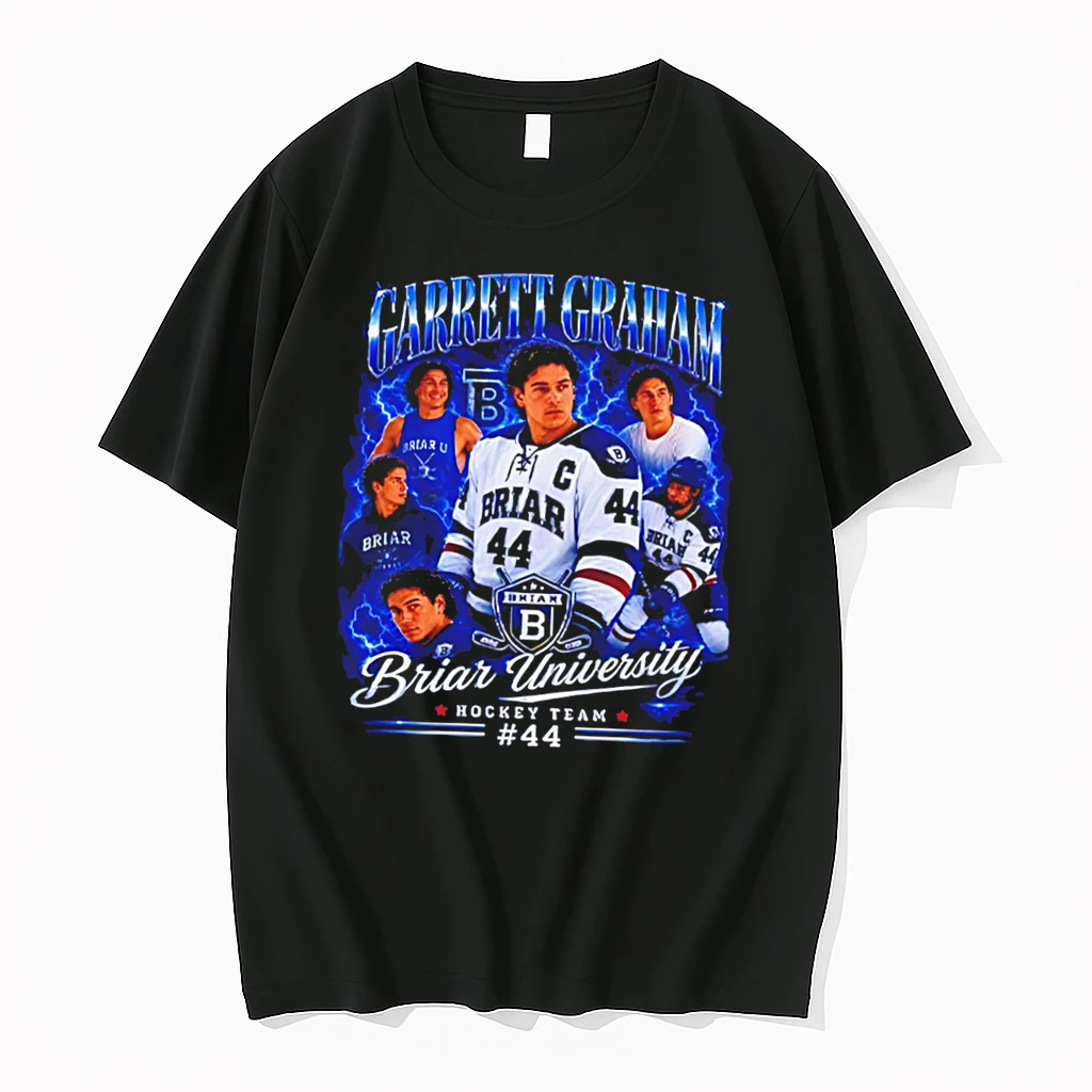 Officials Briar University Graham 44 Hockey Team Graphic Tee T Shirt Sweater Hoodie