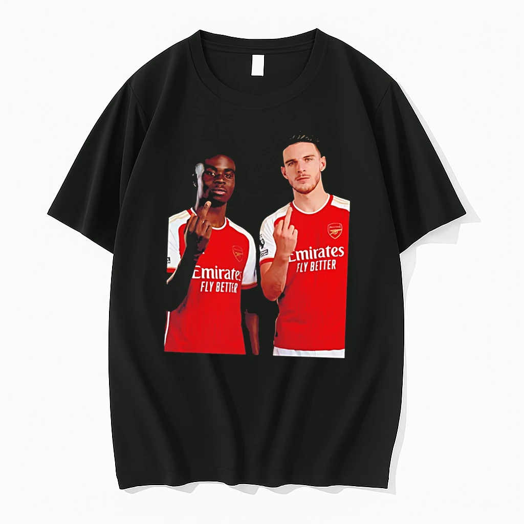 Officials Bukayo Saka Declan Rice Arsenal 2026 Premier League Champions Tee T Shirt Sweater Hoodie