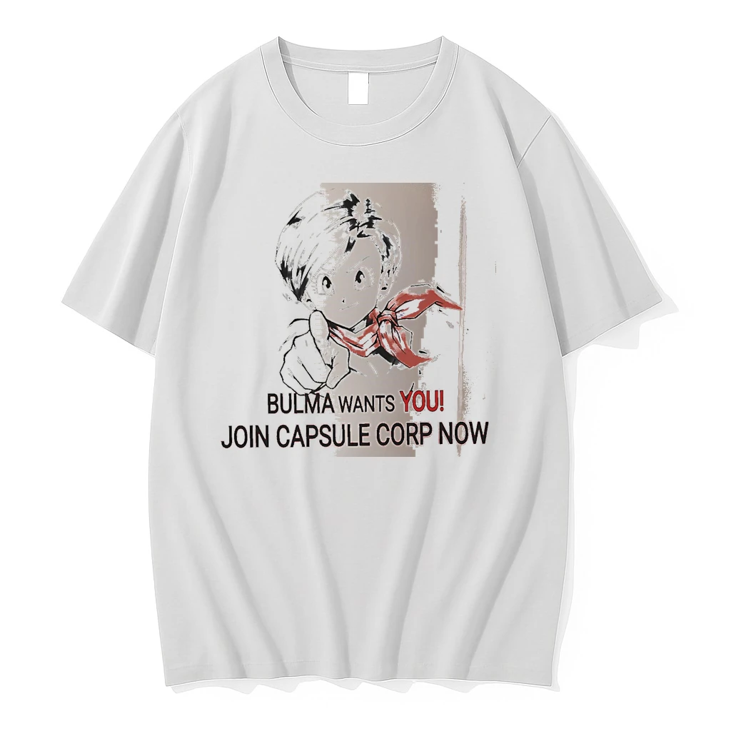 Officials Bulma Wants You Join Capsule Corp Now Dragon Ball Z White Premium T Shirt Sweatshirt Hoodie