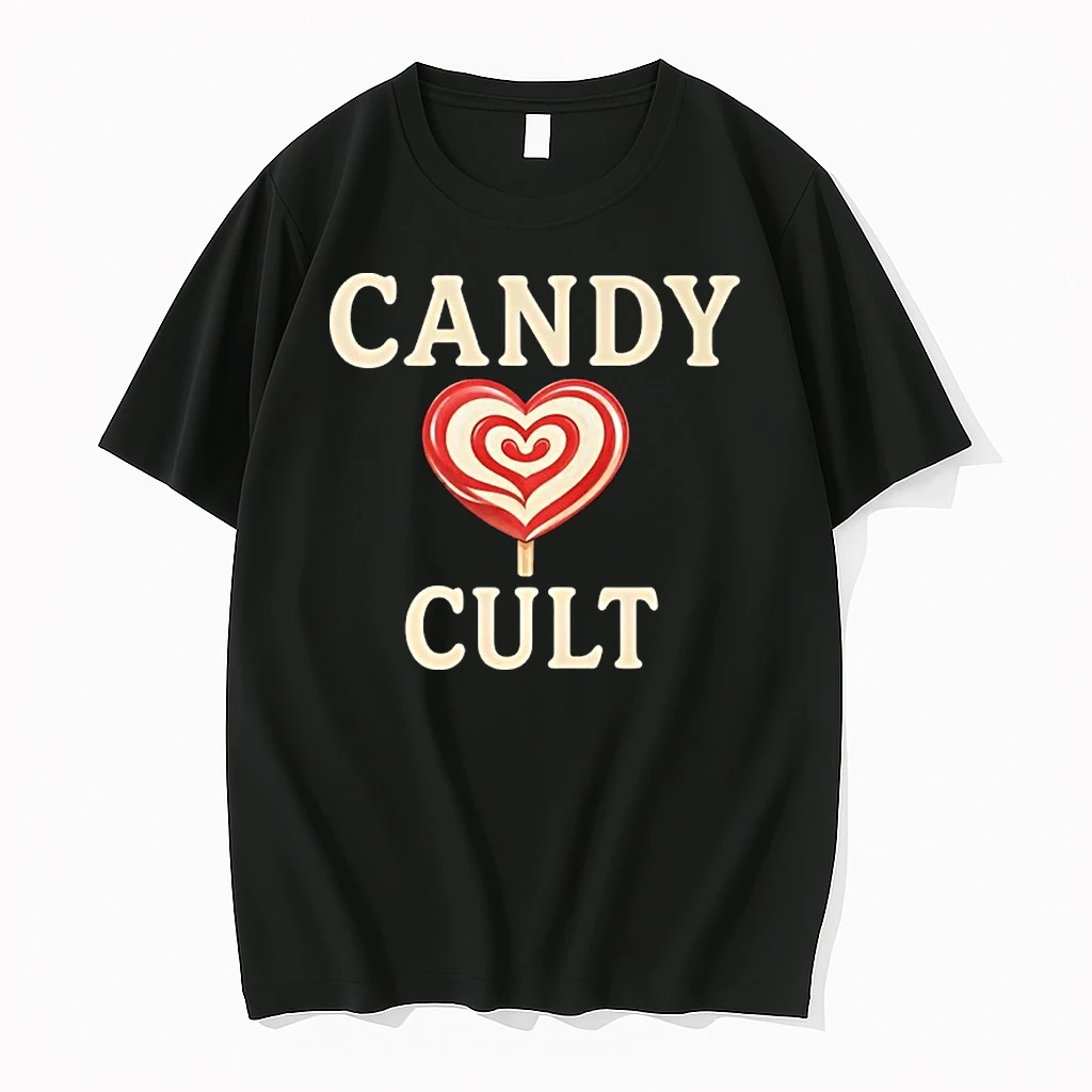 Officials Candy Cult Heart Lollipop Sweet Premium T Shirt Sweatshirt Hoodie