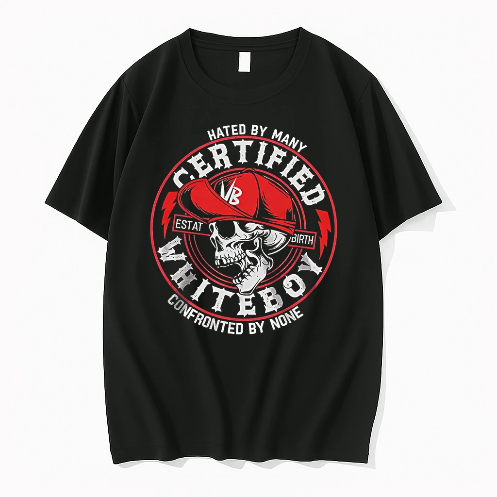 Officials Certified Whiteboy Hated By Many Confronted By None Skull Tank Top T Shirt Sweater Hoodie