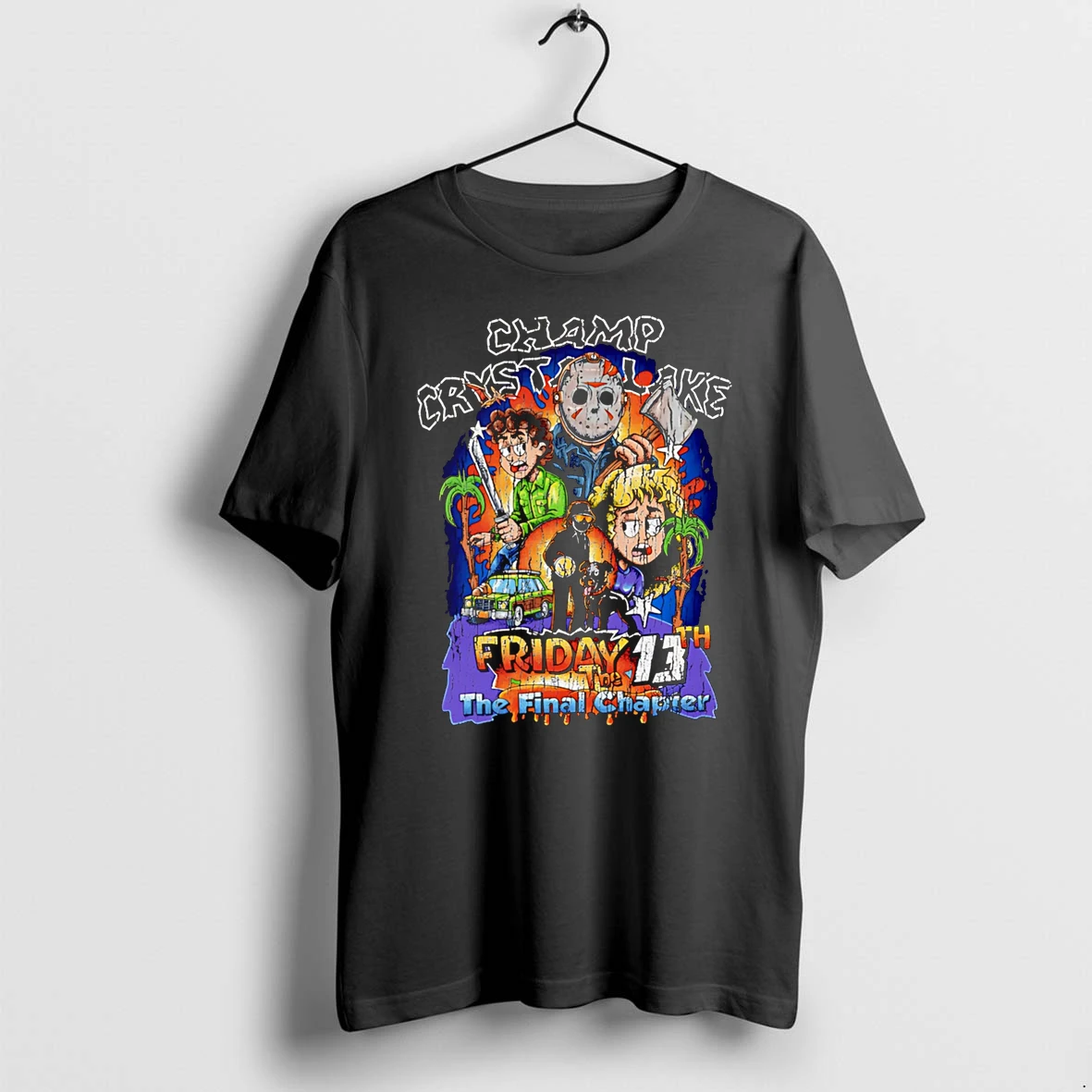 Officials Champ Crystal Lake Friday The 13th The Final Chapter Friday The 13th Premium T Shirt Sweatshirt Hoodie