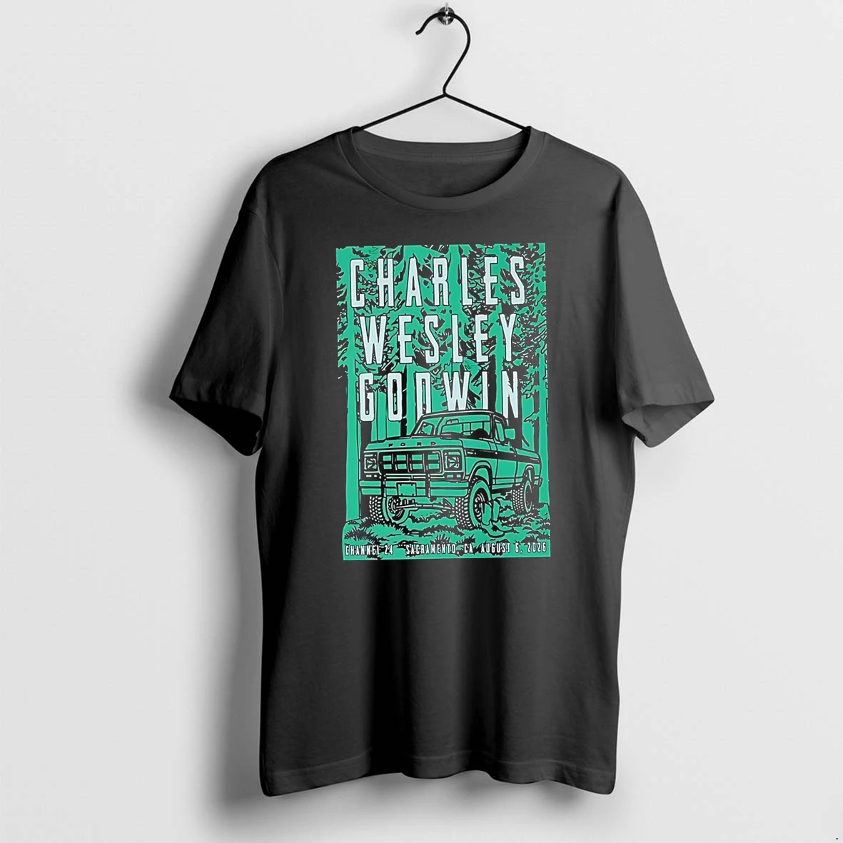 Officials Charles Wesley Godwin Channel 24 Sacramento Ca August 6 2026 Premium T Shirt Sweatshirt Hoodie