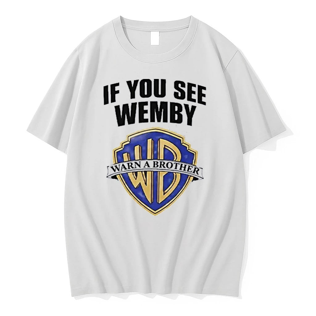 Officials Chet Holmgren If You See Wemby Warn A Brother Front T Shirt Sweater Hoodie