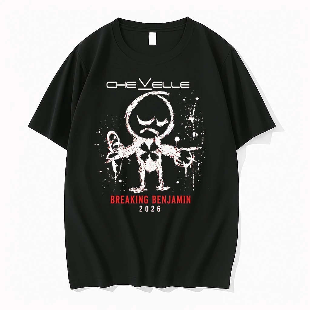 Officials Chevelle And Breaking Benjamin 2026 Tour Premium T Shirt Sweatshirt Hoodie