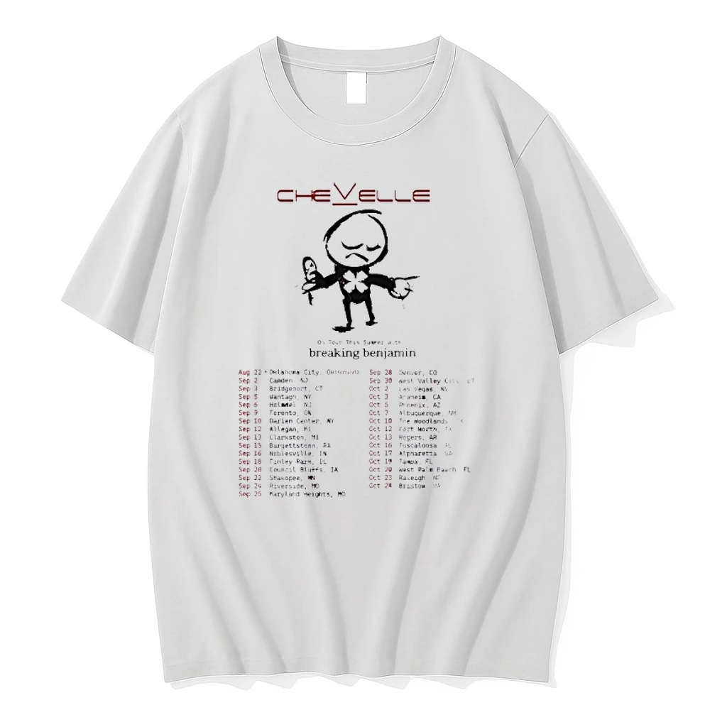 Officials Chevelle And Breaking Benjamin Summer Tour Dates Premium T Shirt Sweatshirt Hoodie