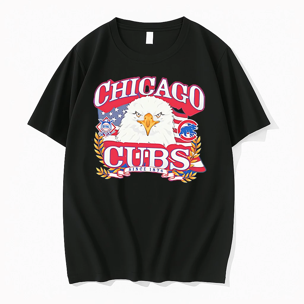 Officials Chicago Cubs Americana Eagle Celebrating Americas 250th Tee T Shirt Sweater Hoodie
