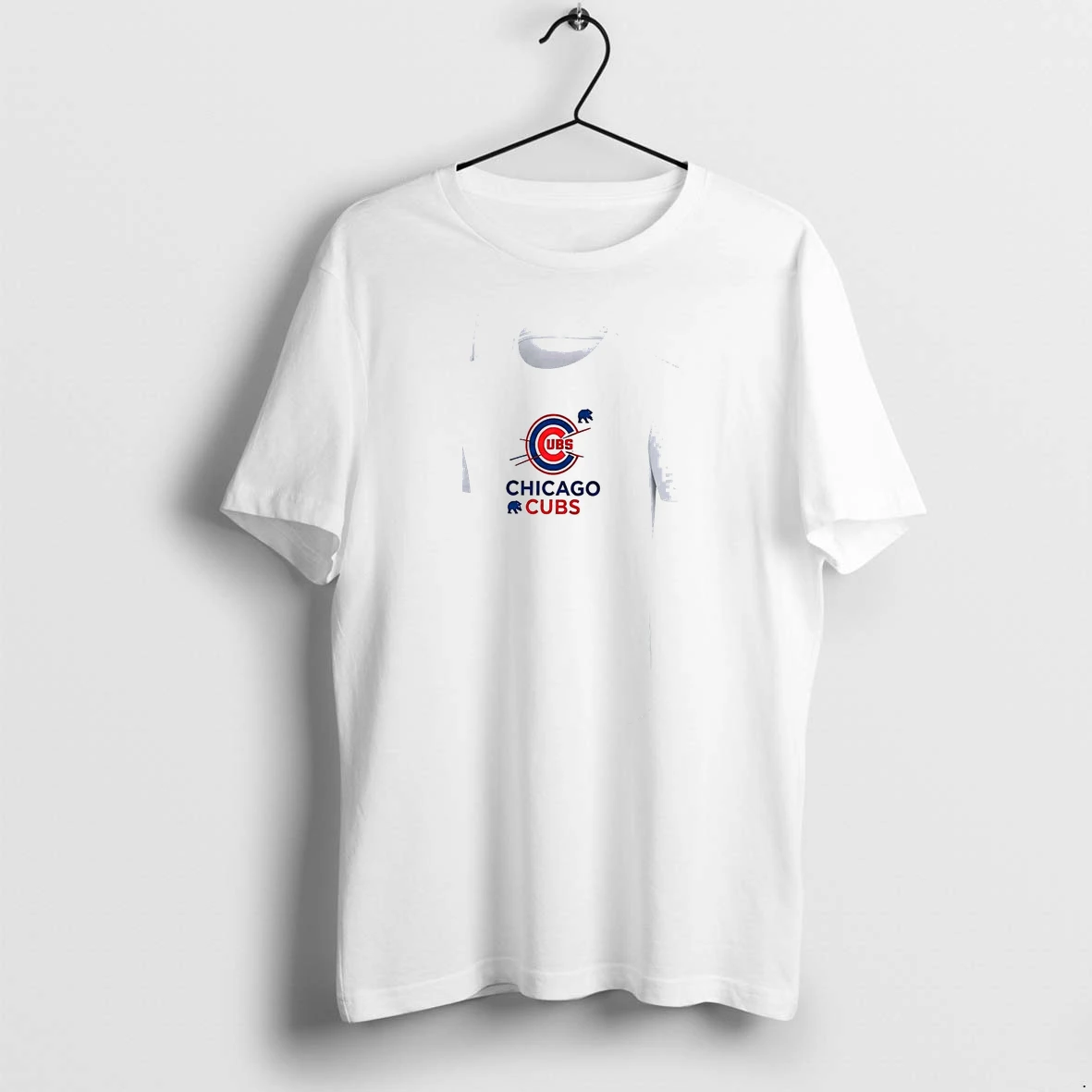Officials Chicago Cubs Logo Skull Bat Crossed Baseball White Mens Premium T Shirt Sweatshirt Hoodie