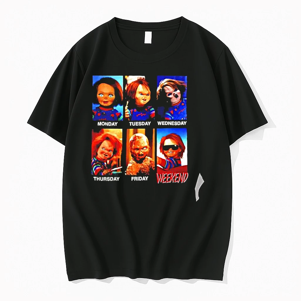 Officials Chucky Childs Play Monday Tuesday Wednesday Thursday Friday Weekend Humor Premium T Shirt Sweatshirt Hoodie
